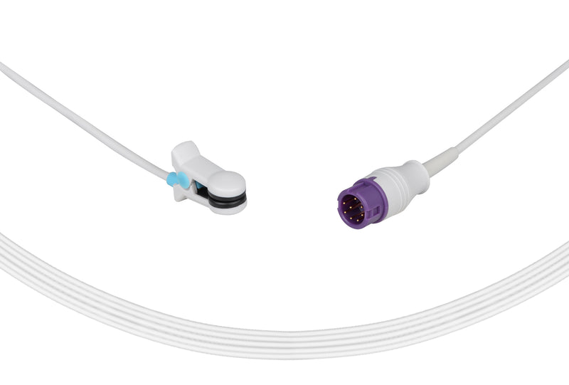 Mindray > Datascope Compatible Direct Connect Reusable SpO2 Sensor - Adult Ear Clip - Pluscare Medical LLC