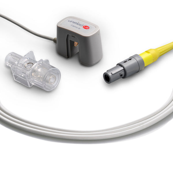 Compatible with Respironics End-Tidal Carbon Dioxide(ETCO2) Sensor - Mainstream - Pluscare Medical LLC